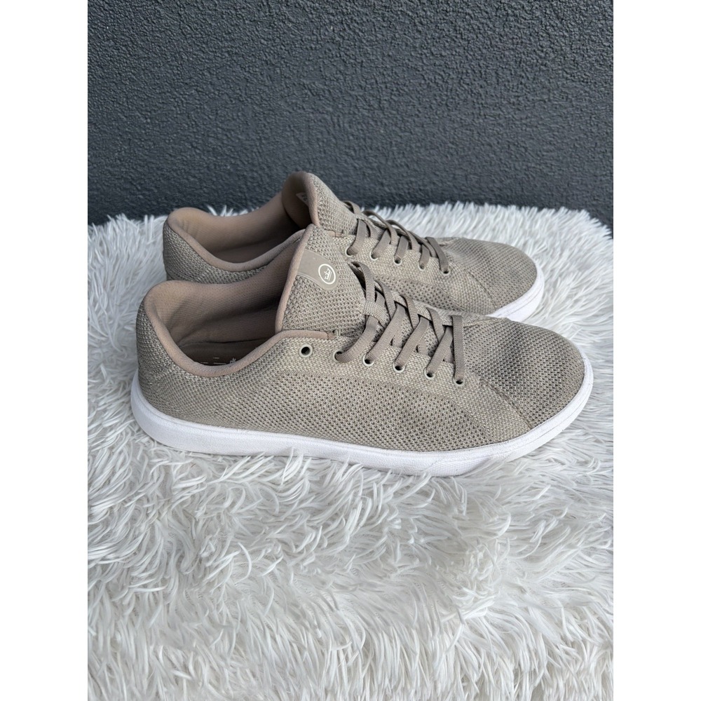 Peter Millar Drift V2 Sneakers Men Size 9.5 Beige White Athletic Running Shoes